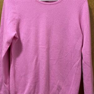Charter Club Pink Cashmere Sweater, Large